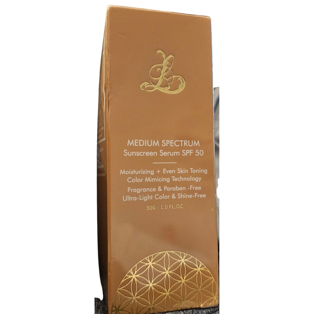 Medium Spectrum Sunscreen Serum SPF 50‎ Color Mimicking Foundation 1.0 fl oz